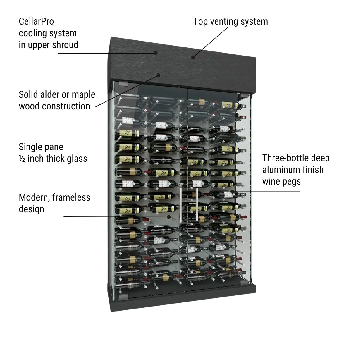 manhattan-wine-cabinet – wine cabinet by Grandeur Furnishings