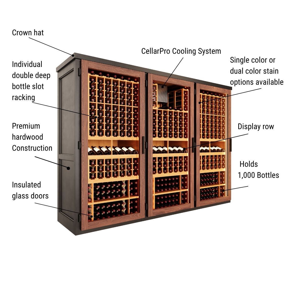 Maison Mille Wine Cabinet