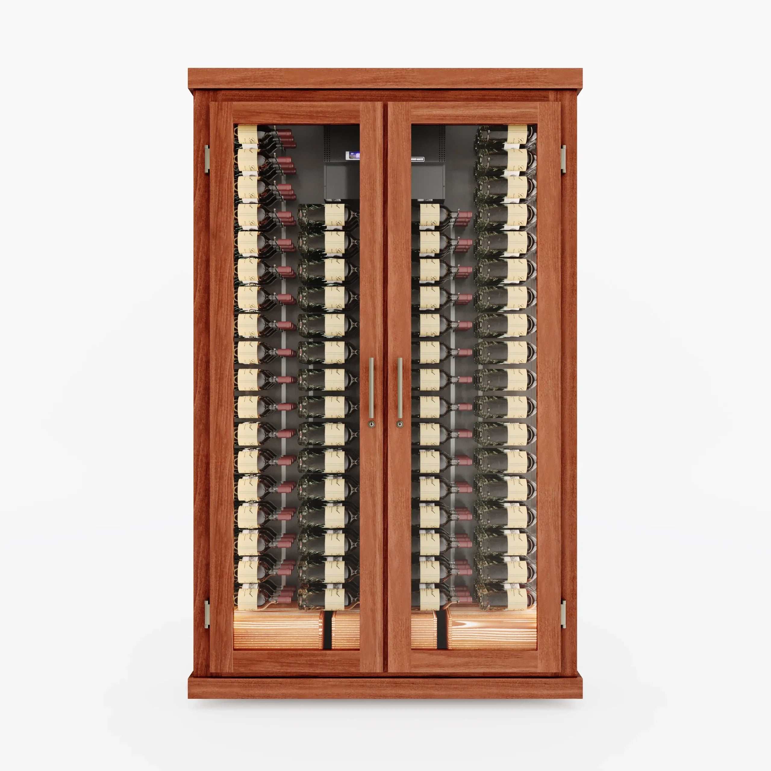 Cantina Wine Cabinet | 198 Bottle Slim Wine Storage – Grandeur Furnishings