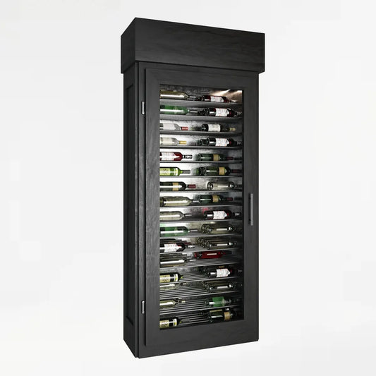 Semi-Custom Wine Fridge Cabinets | Curator’s Vault by Grandeur Cellars ...
