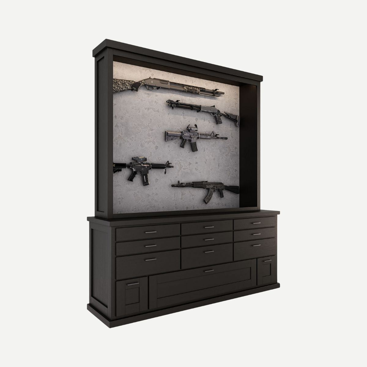 barrel-and-stock – wine cabinet by Grandeur Furnishings