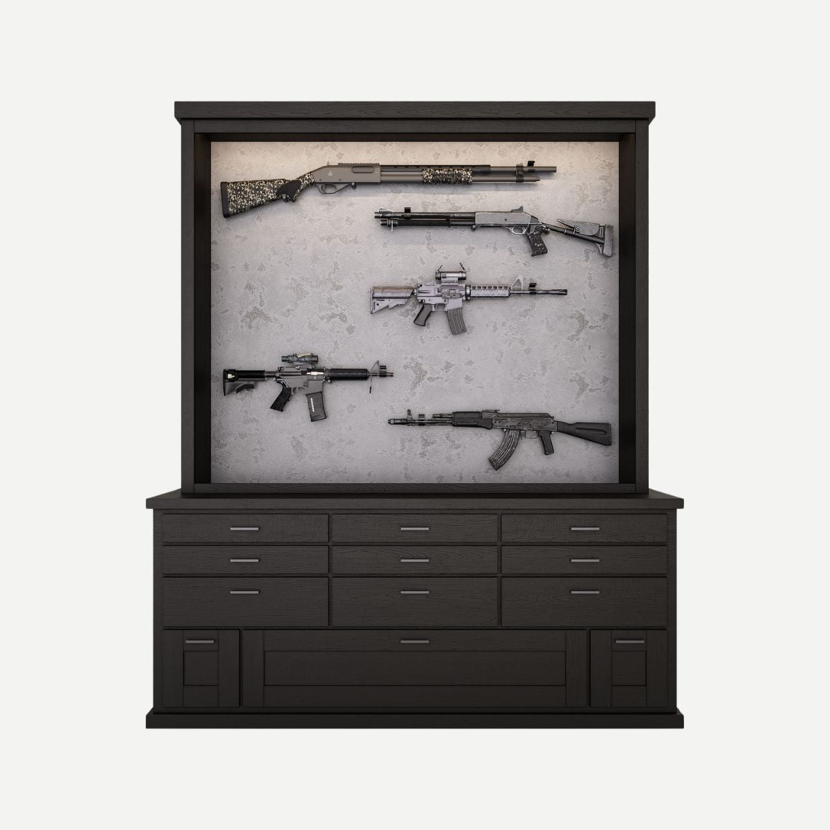 barrel-and-stock – wine cabinet by Grandeur Furnishings