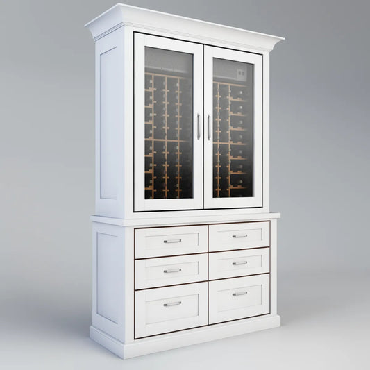 classic-series-2-door-wine-cabinet – wine cabinet by Grandeur Furnishings