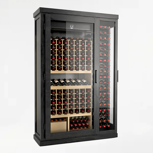 contoro-right-wine-cabinet – wine cabinet by Grandeur Furnishings