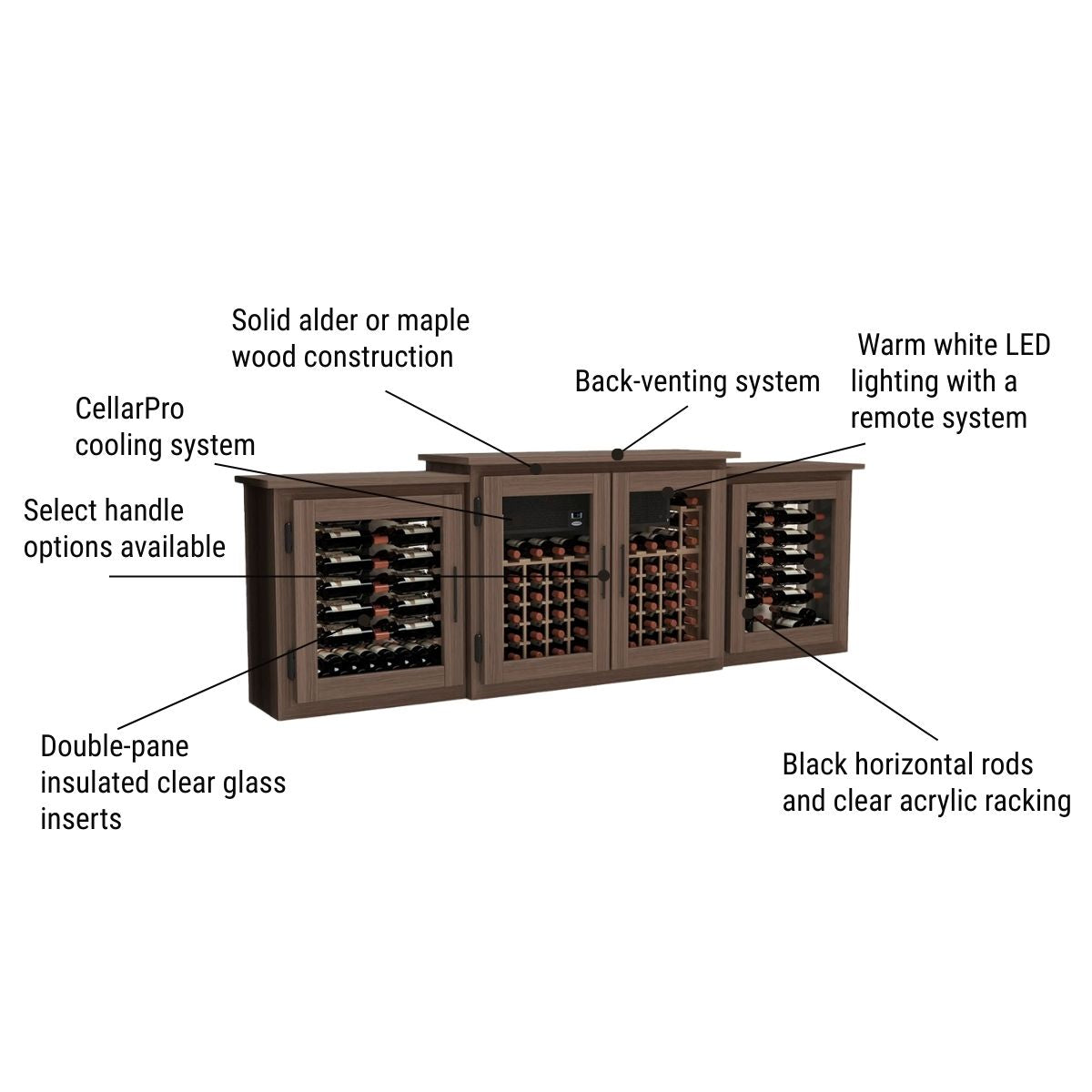 cosecha-wine-cabinet – wine cabinet by Grandeur Furnishings