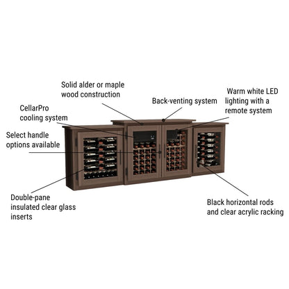 cosecha-wine-cabinet – wine cabinet by Grandeur Furnishings