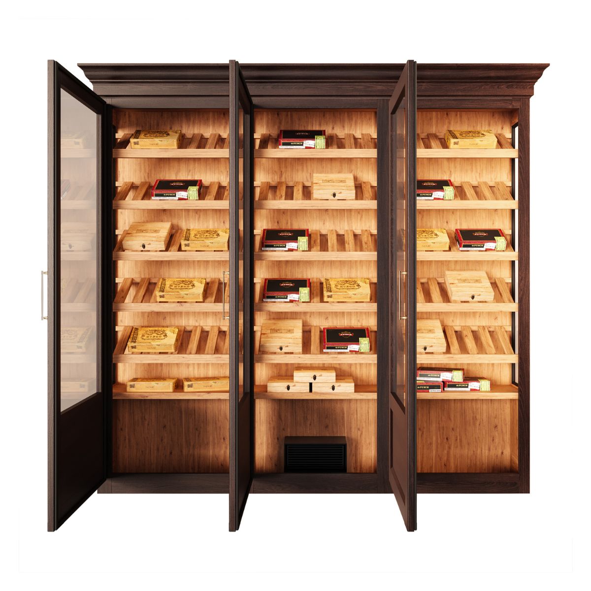 Embers & Leaves – Large Humidor Cabinet