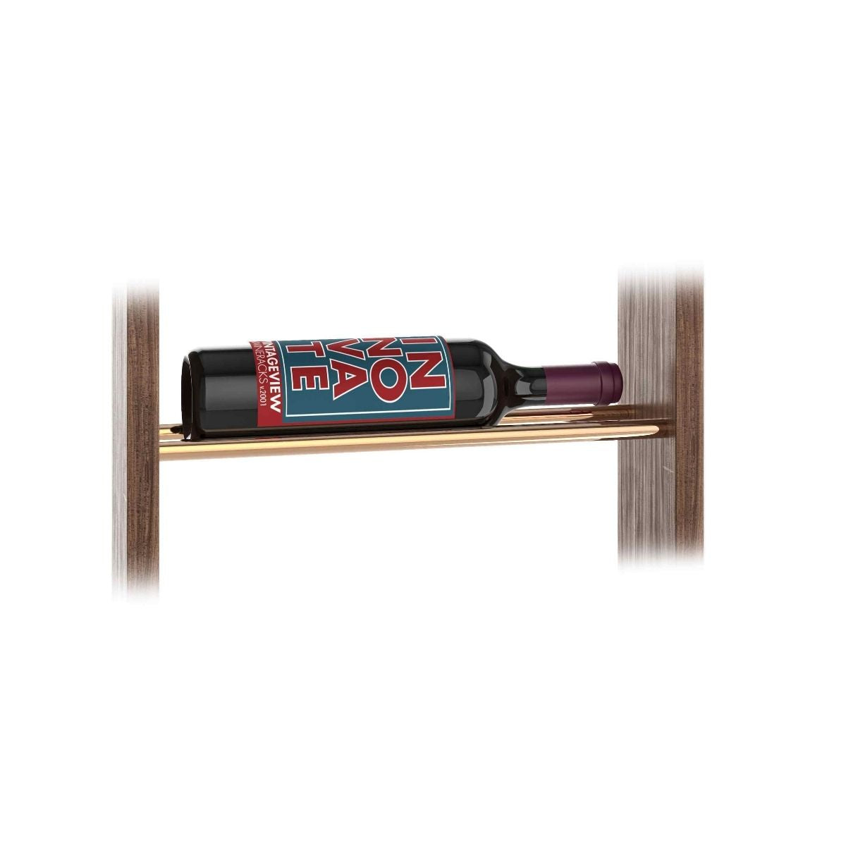 evolution wine rod single golden bronze