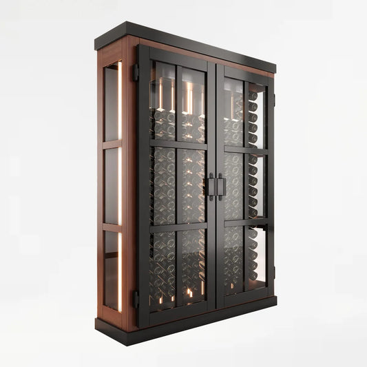 french-stockage-wine-cabinet – wine cabinet by Grandeur Furnishings