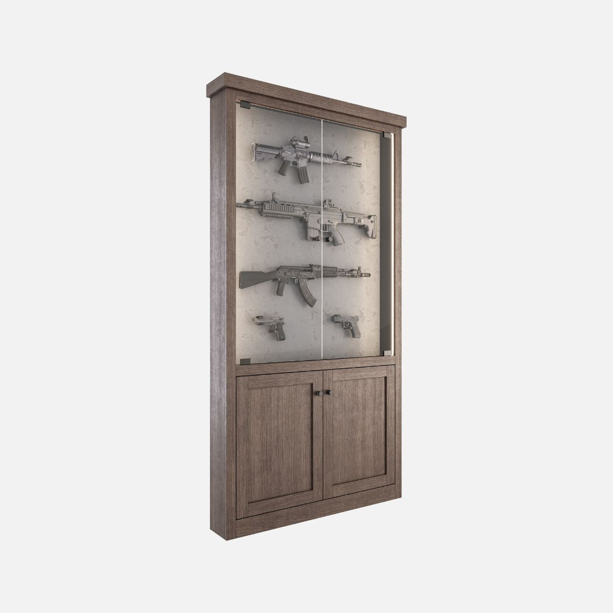 gun-display-cabinet-gunner-model – wine cabinet by Grandeur Furnishings