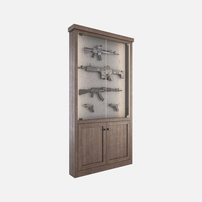 gun-display-cabinet-gunner-model – wine cabinet by Grandeur Furnishings