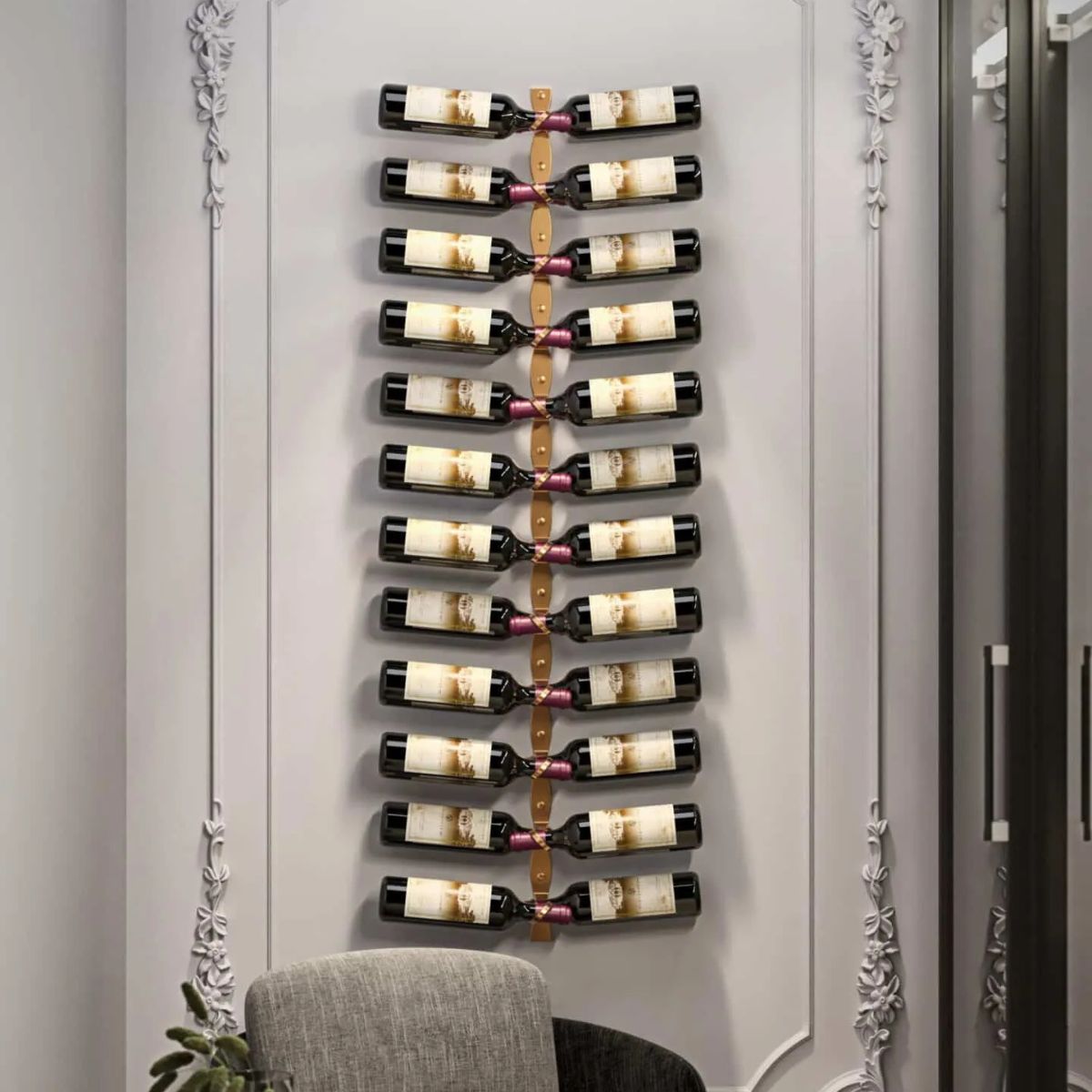 Helix Dual 5 racks by chair