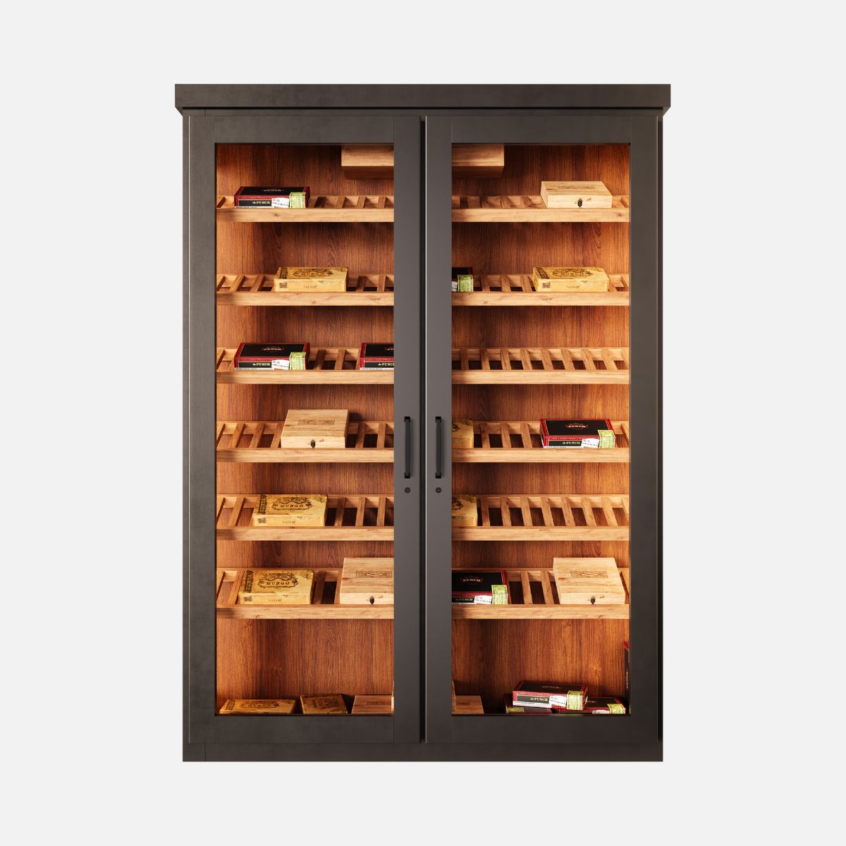 Heritage Manor Cigar Humidor front