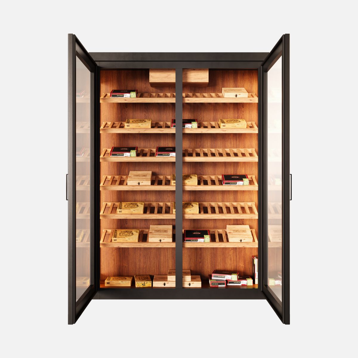 Heritage Manor Cigar Humidor open