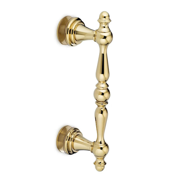 Symphony 8" c/c Single-Sided Decorative Pull - Polished Brass PVD