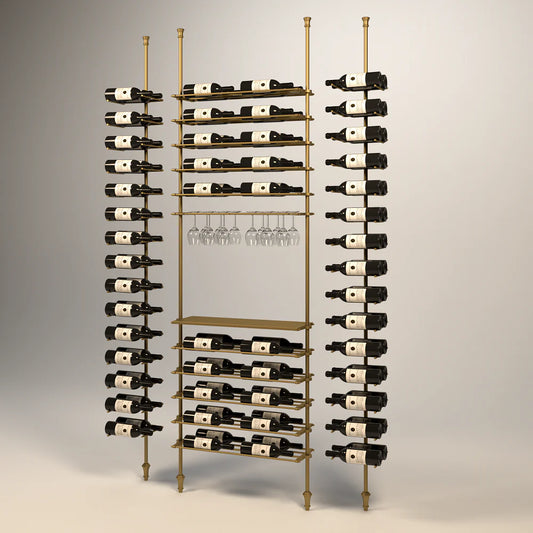 lazio-wine-wall-100-bottles – wine cabinet by Grandeur Furnishings