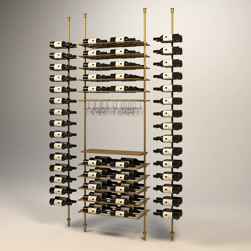 lazio-wine-wall-150-bottles – wine cabinet by Grandeur Furnishings