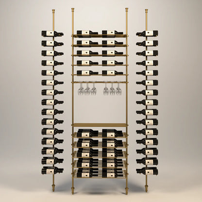 lazio-wine-wall-150-bottles – wine cabinet by Grandeur Furnishings