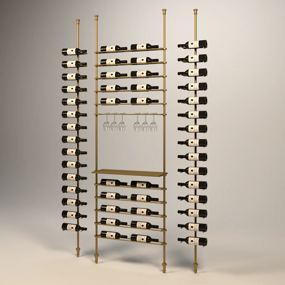 lazio-wine-wall-50-bottles – wine cabinet by Grandeur Furnishings