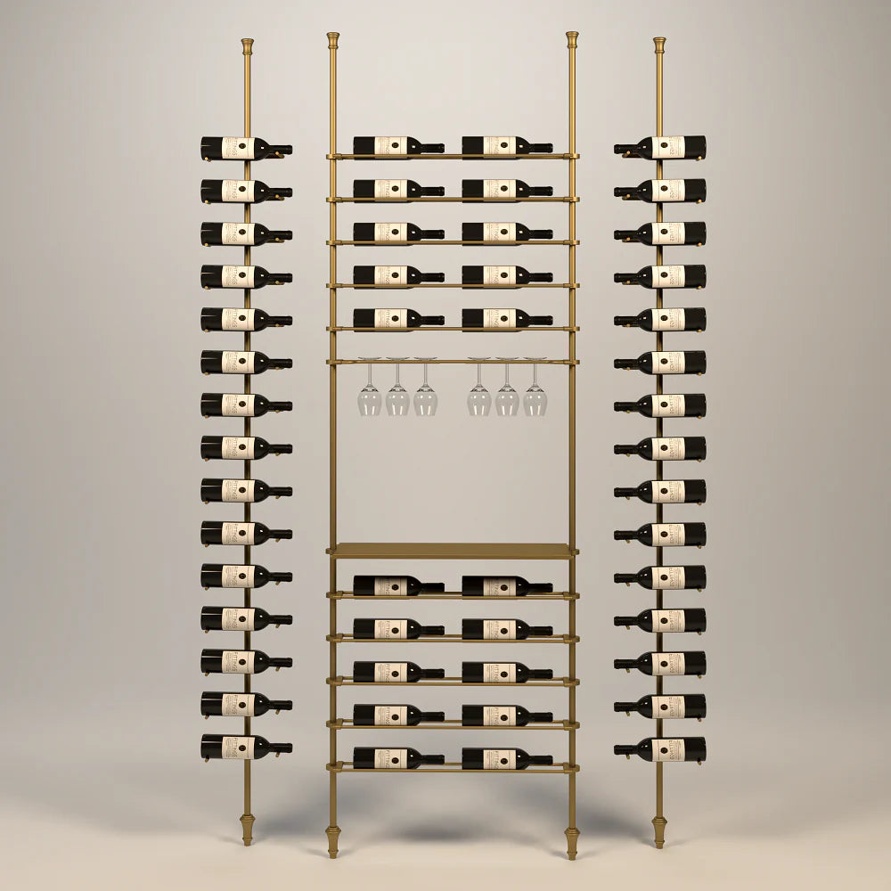 lazio-wine-wall-50-bottles – wine cabinet by Grandeur Furnishings