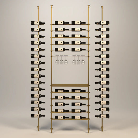 lazio-wine-wall-50-bottles – wine cabinet by Grandeur Furnishings