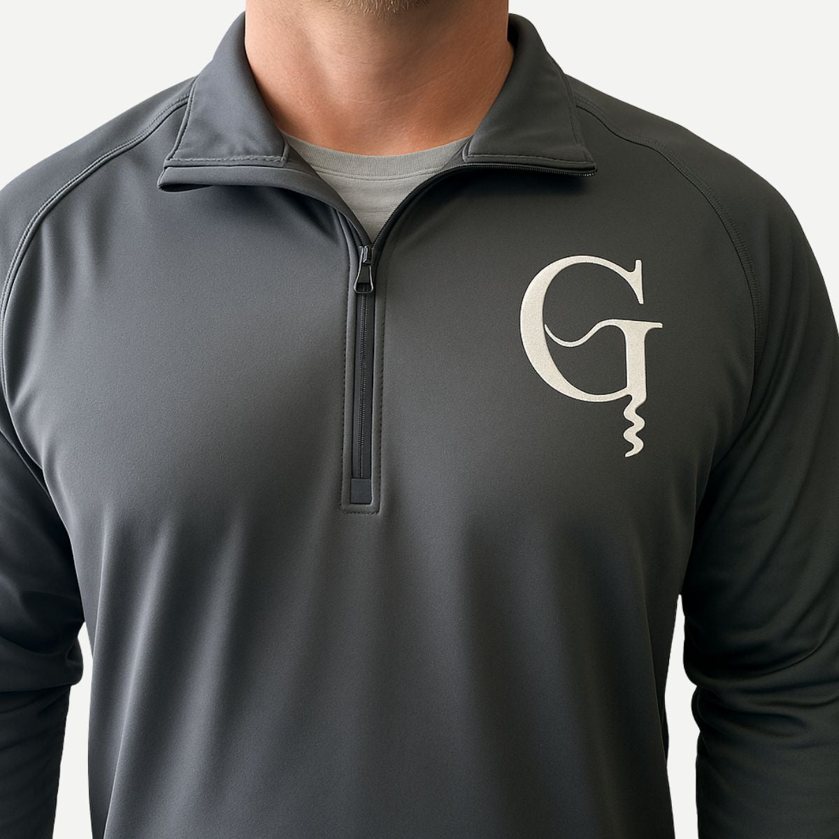 men-s-quarter-zip-pullover – wine cabinet by Grandeur Furnishings