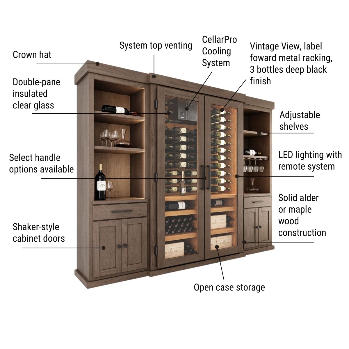 milano-wine-cabinet – wine cabinet by Grandeur Furnishings