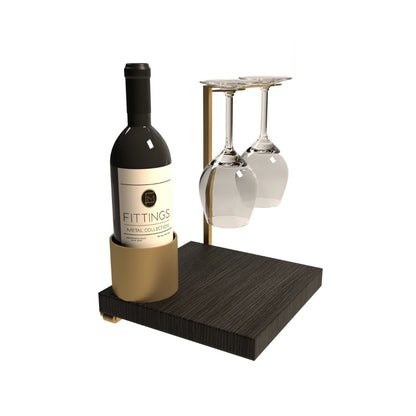 mono-pivot-wine-shelf – wine cabinet by Grandeur Furnishings