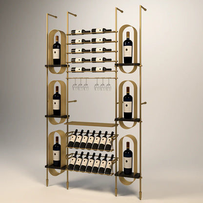 piedmont-wine-wall-26-bottles – wine cabinet by Grandeur Furnishings