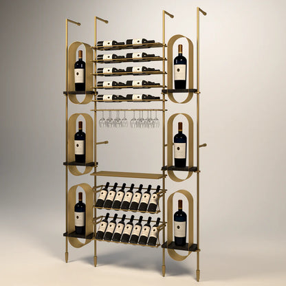 piedmont-wine-wall-36-bottles – wine cabinet by Grandeur Furnishings