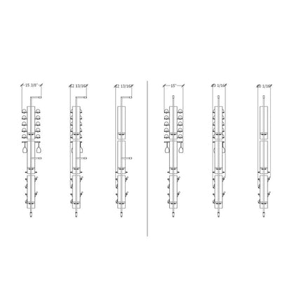 piedmont-wine-wall-26-bottles – wine cabinet by Grandeur Furnishings