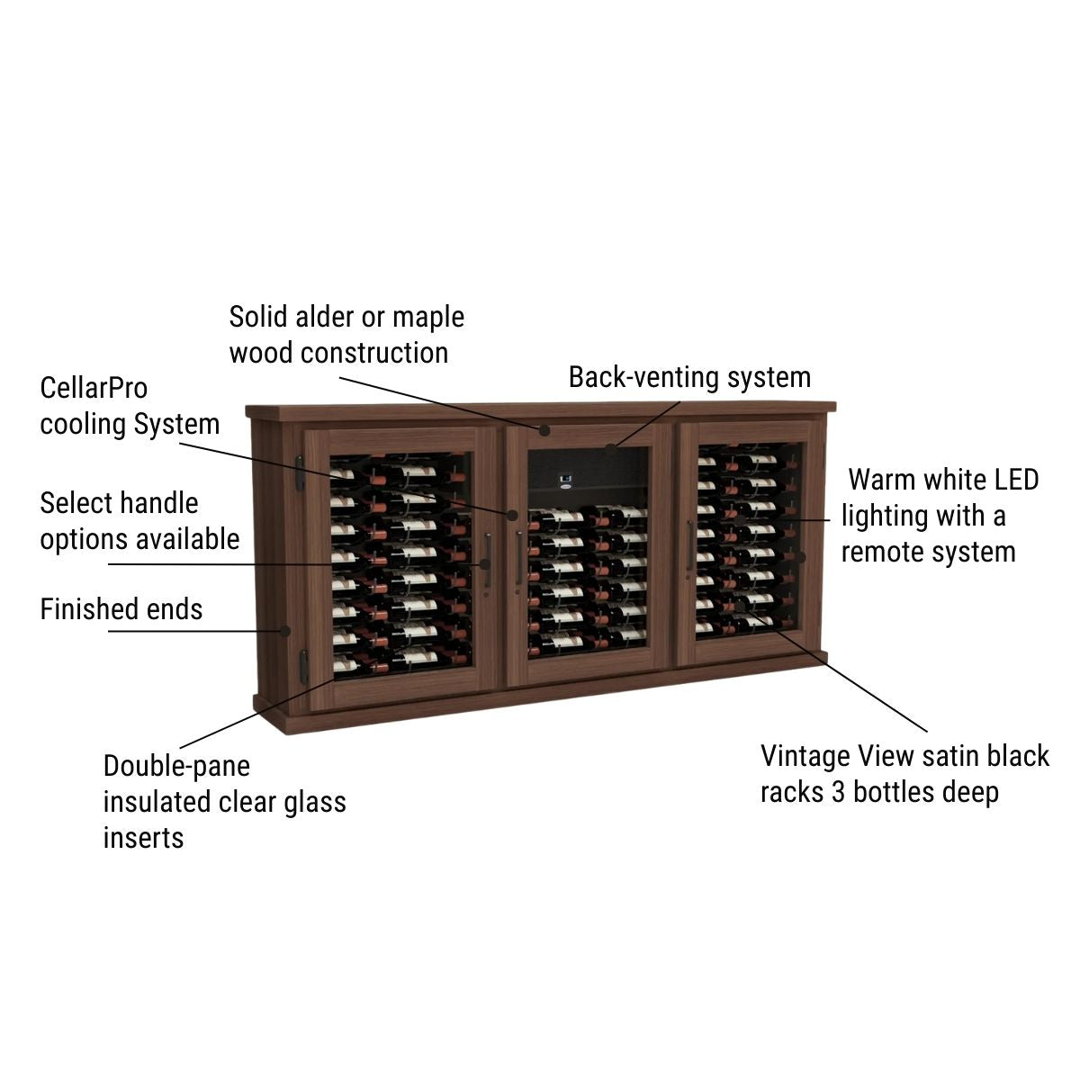 rosso-3-credenza-wine-cabinet – wine cabinet by Grandeur Furnishings