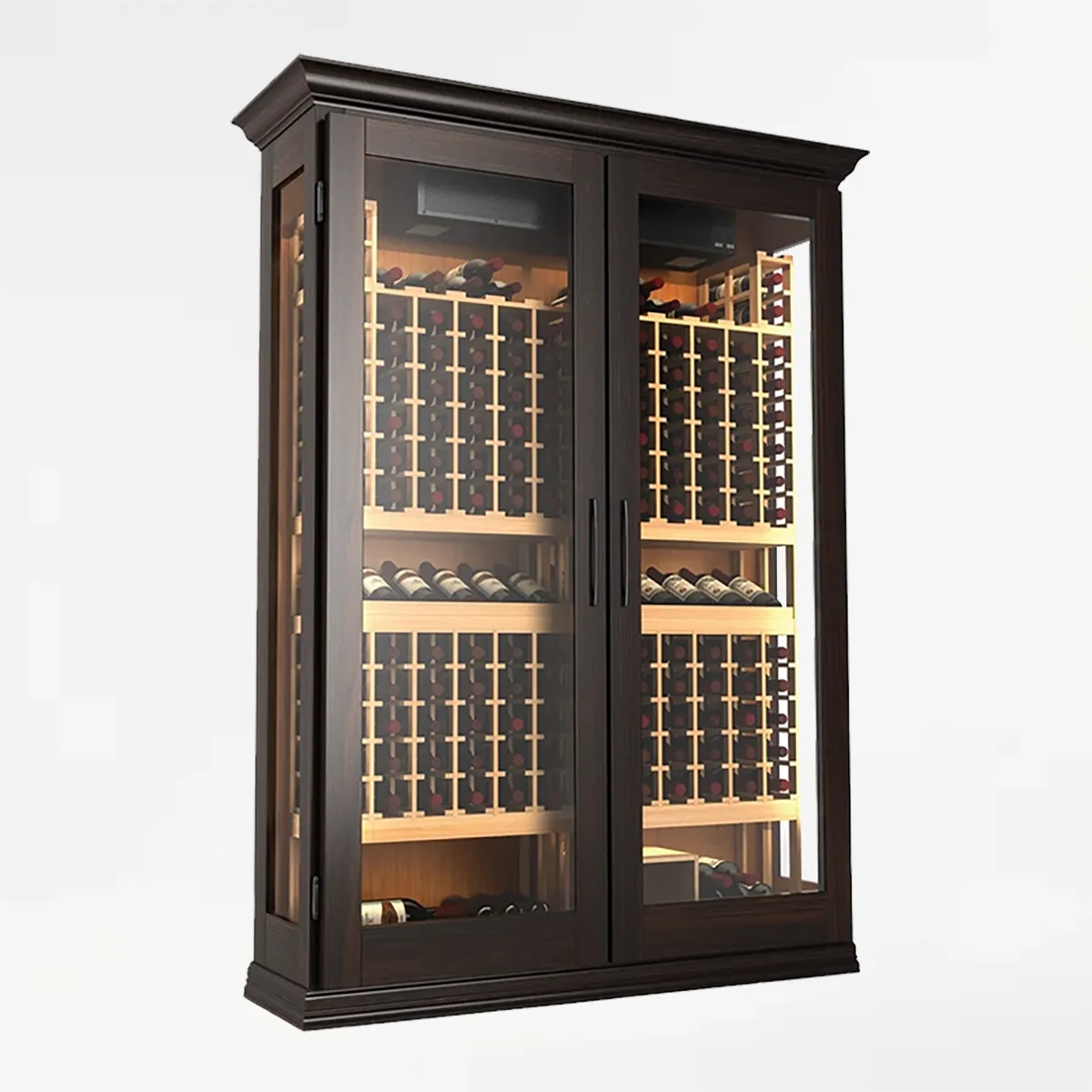 stretto-traditional-wine-cabinet – wine cabinet by Grandeur Furnishings