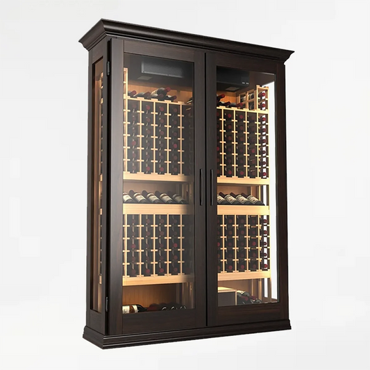 stretto-traditional-wine-cabinet – wine cabinet by Grandeur Furnishings