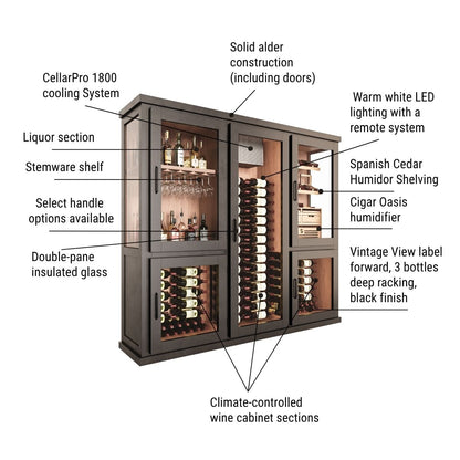 1920-wine-liquor-humidor-cabinet – wine cabinet by Grandeur Furnishings