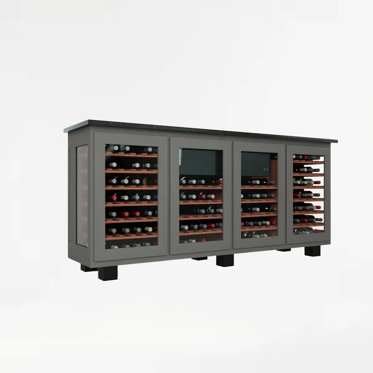 trocken-credenza-wine-cabinet – wine cabinet by Grandeur Furnishings