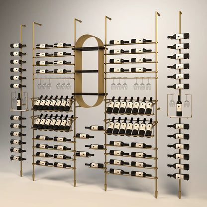 tuscany-wine-wall-95-bottles – wine cabinet by Grandeur Furnishings
