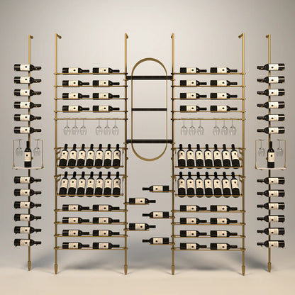 tuscany-wine-wall-95-bottles – wine cabinet by Grandeur Furnishings