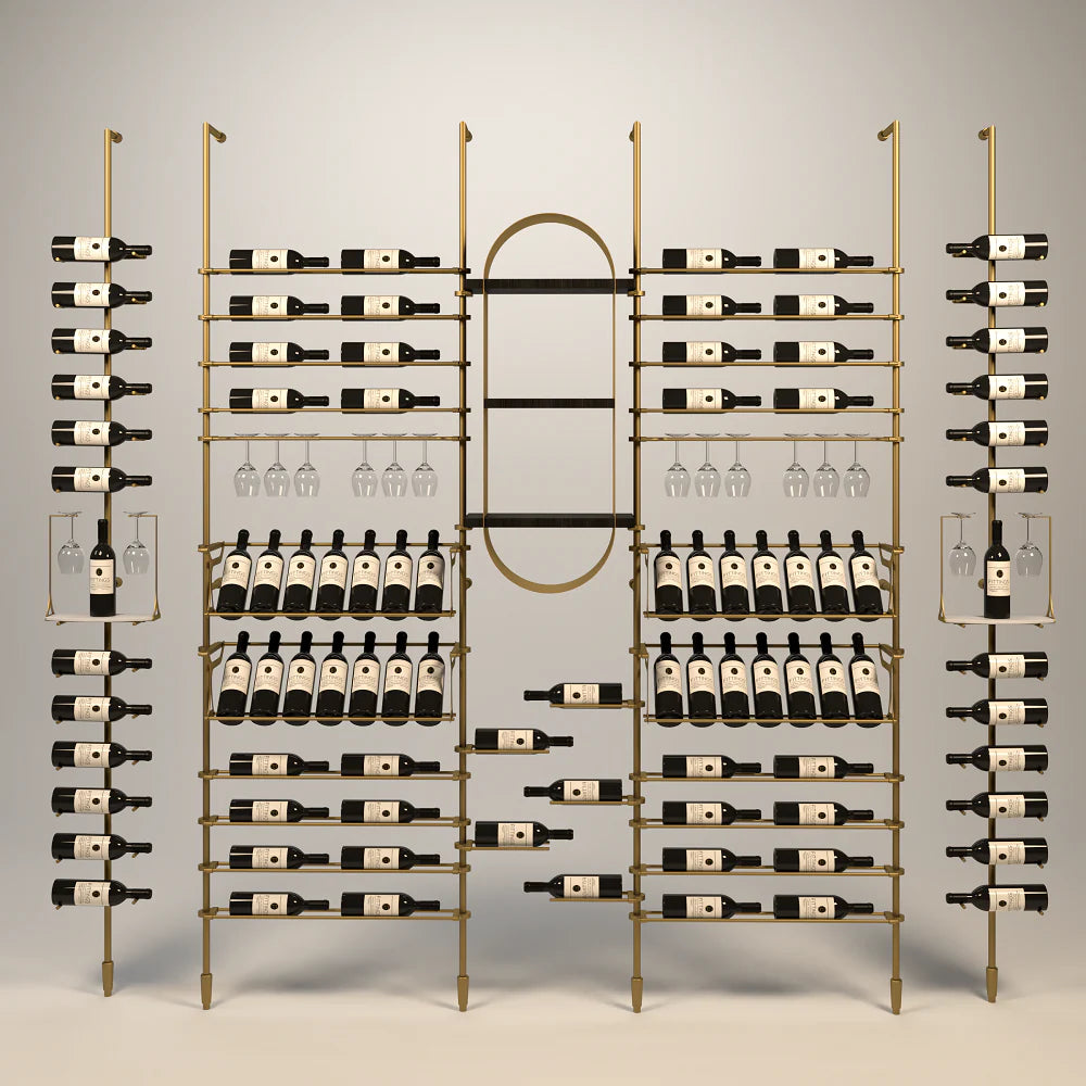 piedmont-wine-wall-36-bottles – wine cabinet by Grandeur Furnishings
