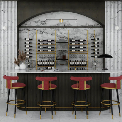 tuscany-wine-wall-156-bottles – wine cabinet by Grandeur Furnishings