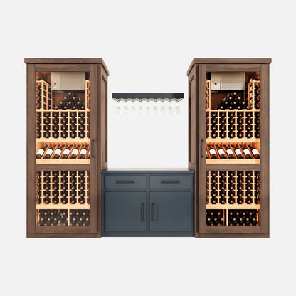 twin-reserve-wine-cabinet – wine cabinet by Grandeur Furnishings