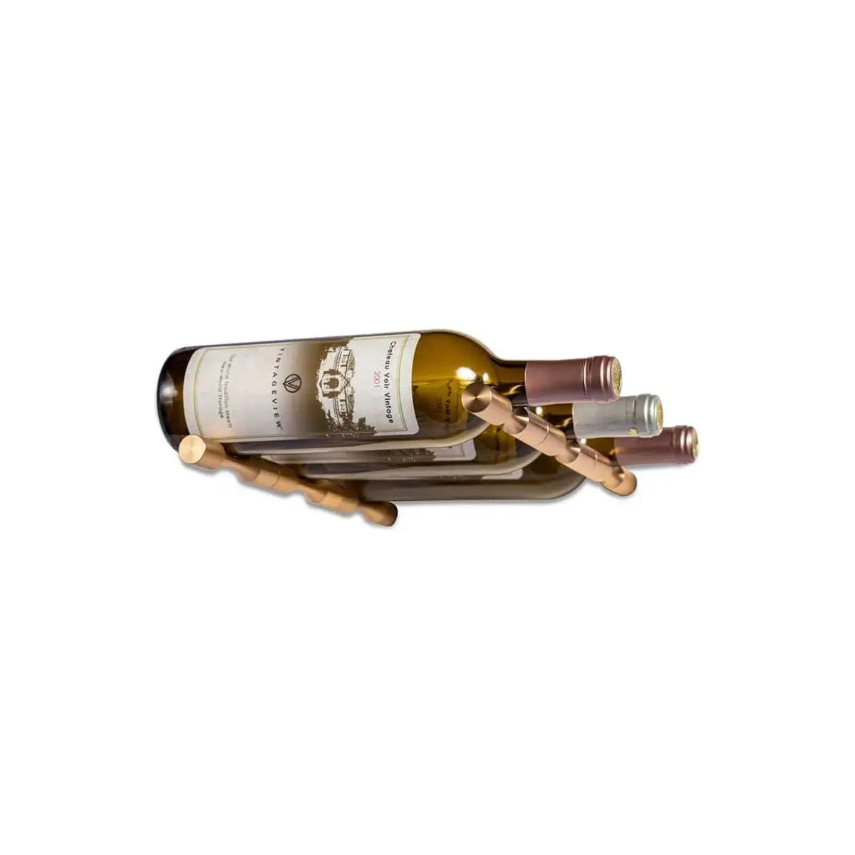 Vino Pins 3 wood-stud in golden bronze