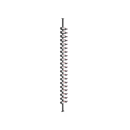 Vino Pins Single-Sided Post Kit single in matte black