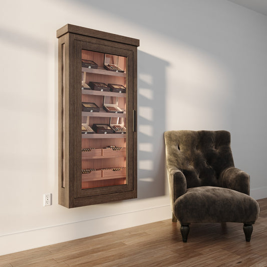 wall-hanging-humidor-grand – humidor cabinet by Grandeur Furnishings