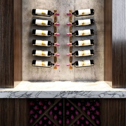 helix wine niche cabinet display