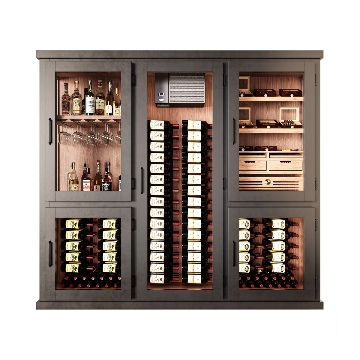 1920-wine-liquor-humidor-cabinet – wine cabinet by Grandeur Furnishings