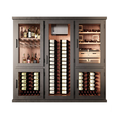 1920-wine-liquor-humidor-cabinet – wine cabinet by Grandeur Furnishings