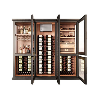 1920-wine-liquor-humidor-cabinet – wine cabinet by Grandeur Furnishings